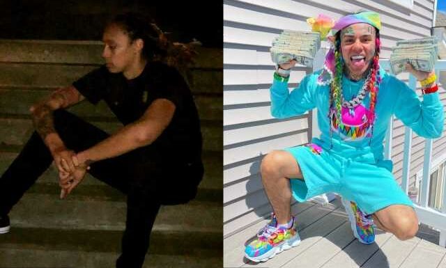 6ix9ine Says ‘F**k Brittney Griner’ While Visiting Russia