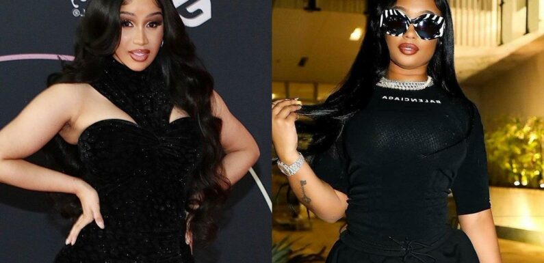 6ix9ine’s GF Jade Disses Cardi B After Raptress Reminds Fans She Didn’t Hire Men to Beat Up Women