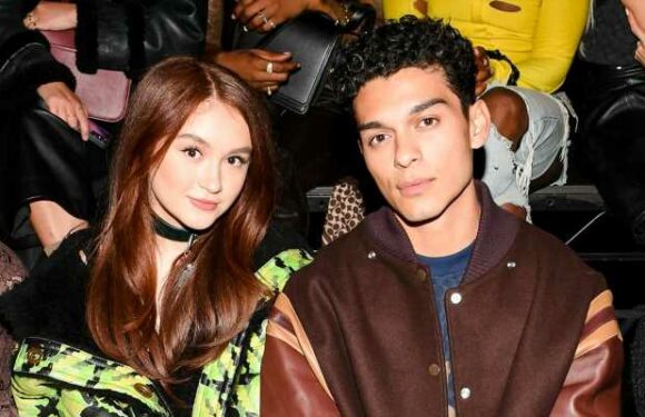 ‘XO, Kitty’ Stars Anna Cathcart & Anthony Keyvan Attend Coach Fashion Show