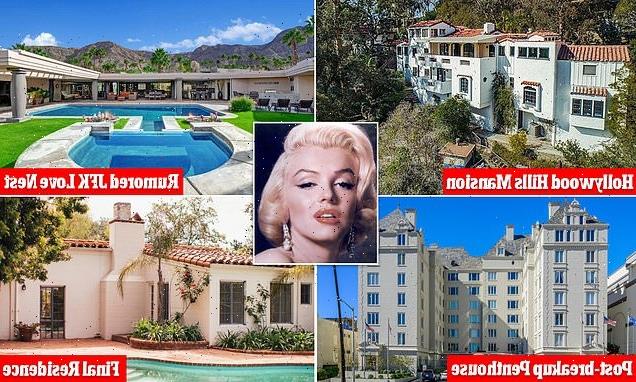 A look at the properties that Marilyn Monroe called home