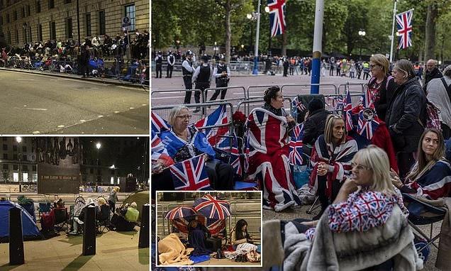 A nation gets ready to mourn their beloved Queen and camp out on Mall