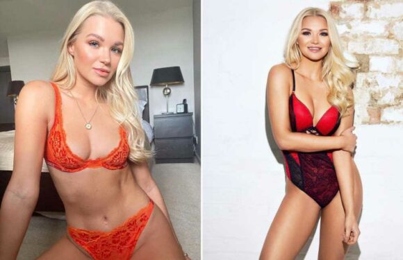 AJ Pritchard's girlfriend Abbie Quinnen stuns in red and black bodysuit | The Sun