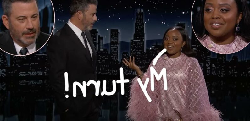 Abbott Elementary's Quinta Brunson Got The PERFECT Revenge On Jimmy Kimmel After His Emmys Lay-Down Gag!
