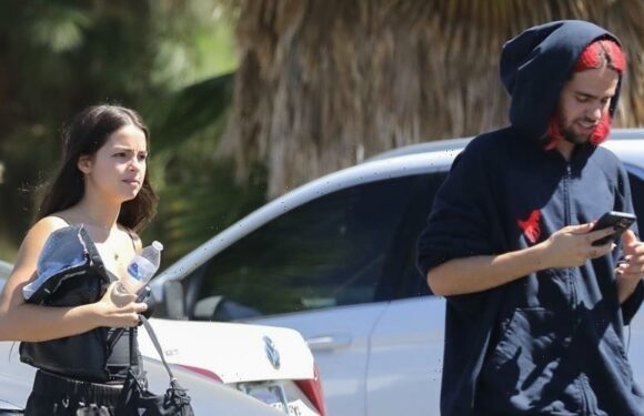 Addison Rae & Boyfriend Omer Fedi Pick Up Food To Go in LA Together