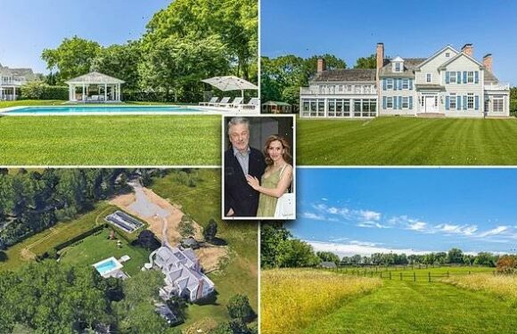 Alec Baldwin lists his 10-acre Hamptons estate for $29million