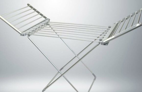 Amazon has an energy-efficient heated clothes airer for under £50