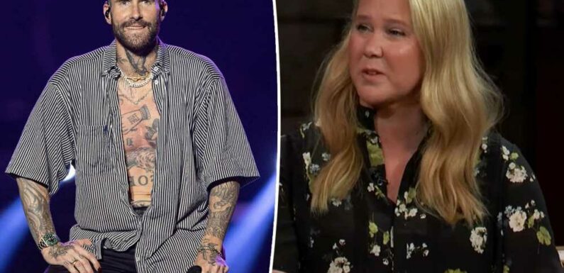 Amy Schumer jokes about kicking it with Adam Levine amid cheating scandal