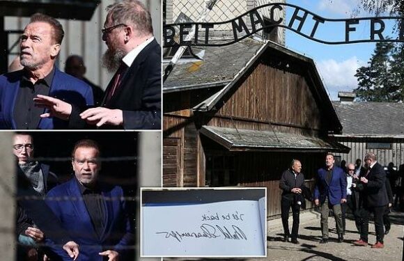 Arnie visits Auschwitz meeting a survivor who was experimented on