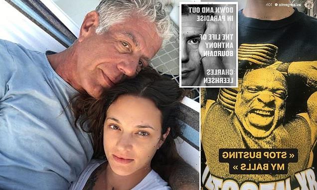 Asia Argento posts image with 'stop busting my balls'