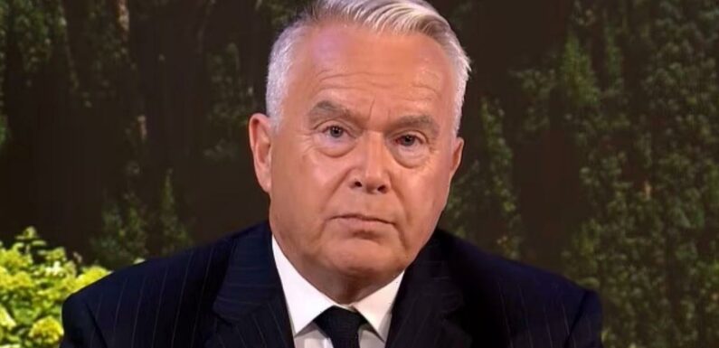 BBC’s Huw Edwards leaves fans worried as he’s seen with ‘sore and bloodshot’ eye