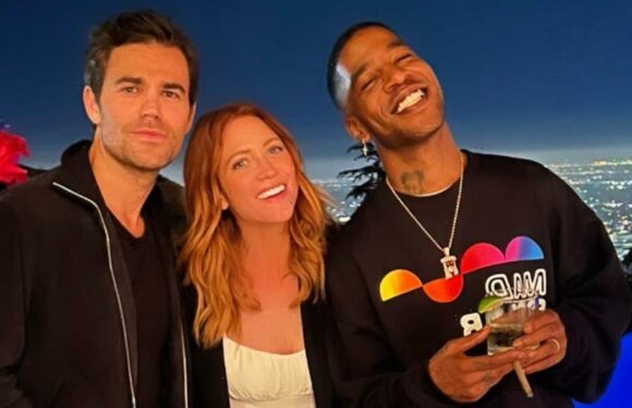 Brittany Snow, Paul Wesley Hang Out With Kid Cudi Amid Respective Splits