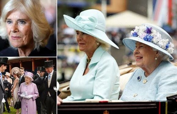 Camilla pays TV tribute to the Queen and of her 'passion for racing'