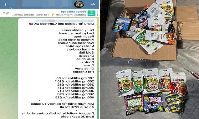 Cannabis in fake HARIBO bags 'pushed to children' on social media