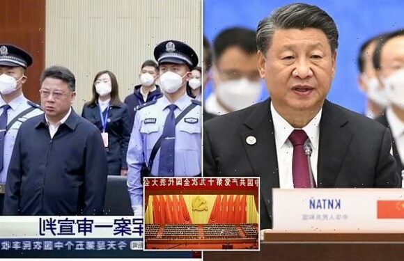 Chinese despot jails minister for LIFE in huge crackdown