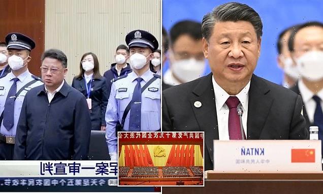 Chinese despot jails minister for LIFE in huge crackdown