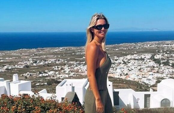 Christine McGuinness’ sun soaked Greece getaway with Chelcee Grimes to Santorini