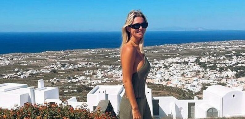 Christine McGuinness’ sun soaked Greece getaway with Chelcee Grimes to Santorini