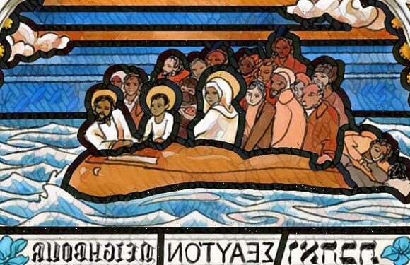 Church swaps Colston stained glass window for Jesus in migrant boat