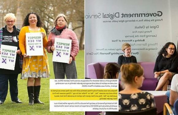 Civil servants in Cabinet Office department can self-identify gender