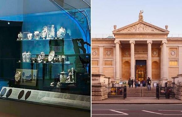 EDEN CONFIDENTIAL: Antiques desroyed when shelf at Ashmolean collapses