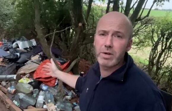 Farmer blasts Just Stop Oil activists for leaving plastic rubbish