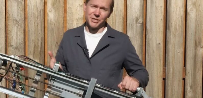 Father and son duo creates terrifying machine gun ‘that shoots knives’