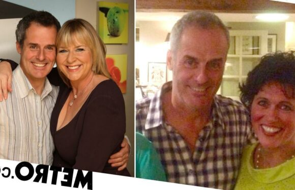 Fern Britton's ex-husband Phil Vickery pictured kissing her 'best mate'