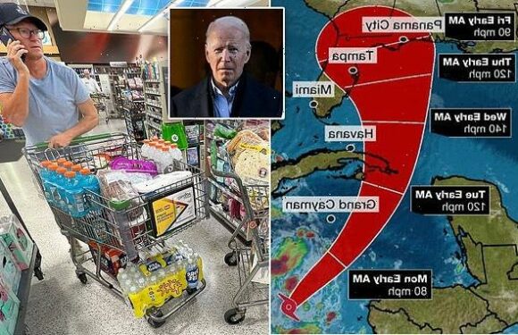 Florida supermarket shelves stripped bare ahead of Hurricane Ian