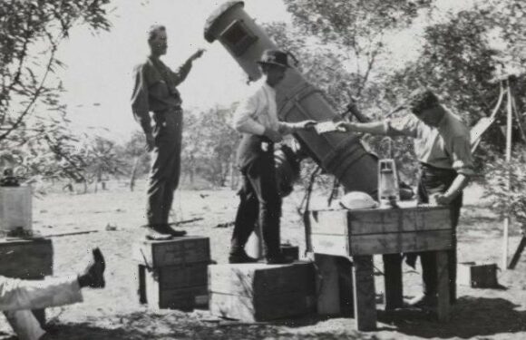 From the Archives, 1922: Crowds gather to see total eclipse of the sun