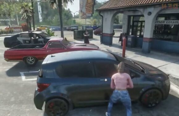 GTA 6 hype increases as fans in a frenzy over alleged gameplay leak