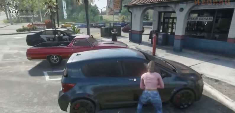 GTA 6 hype increases as fans in a frenzy over alleged gameplay leak