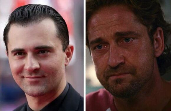 Gerard Butler looks sombre in first snaps since death of Darius Danesh