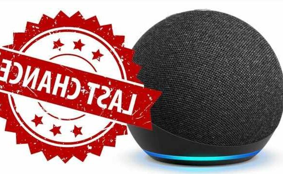 Get an Amazon Echo Dot for £9.99! Last chance for bargain Alexa deal