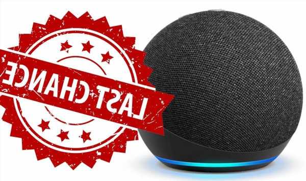 Get an Amazon Echo Dot for £9.99! Last chance for bargain Alexa deal