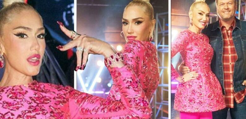 Gwen Stefani wows in pink after ‘unrecognisable’ look caused a stir