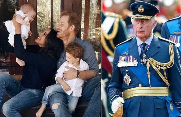 Harry and Meghan 'angry as Archie and Lilibet will not get HRH titles'