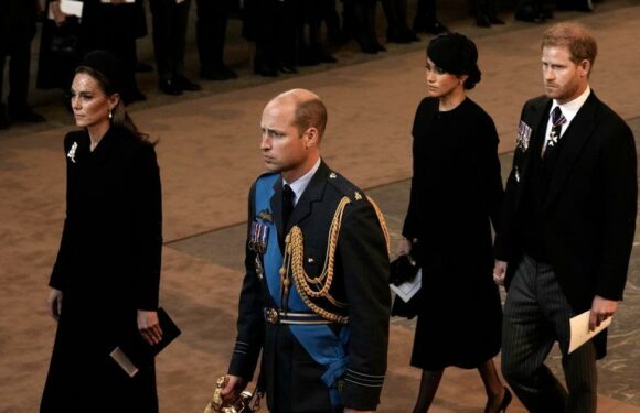 Harry and Meghan had dinner with William and Kate after receiving Queen’s coffin