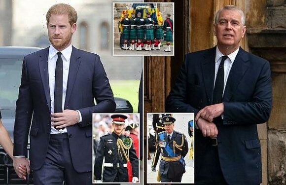 Harry 'banned' from wearing uniform at final vigil for The Queen