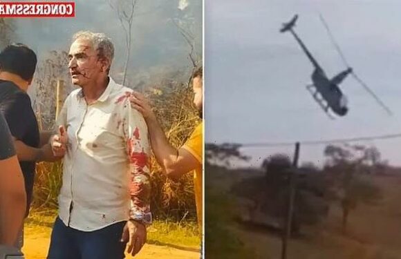 Helicopter crashes as Brazilian congressman and three others survived