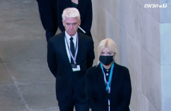Holly Willoughby & Phillip Schofield face calls to be SACKED after backlash from fans for skipping Queen's coffin queue | The Sun