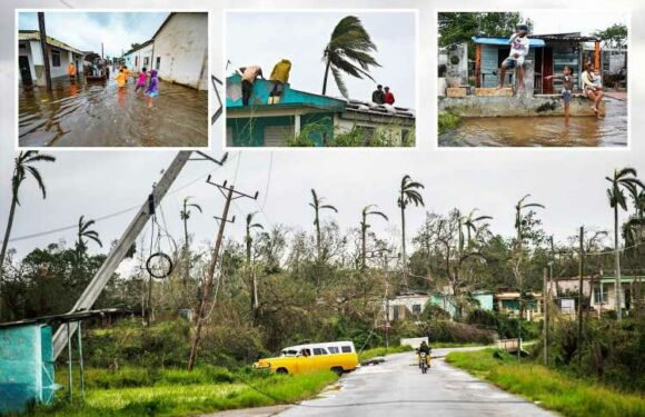 Hurricane Ian knocks out ENTIRE Cuban grid as 125mph 'apocalypse' storm plunges 11m into darkness on rampage towards US | The Sun