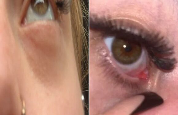 I paid £25 for some birthday lashes and it was a disaster… my eyes were glued shut & I was left with NO natural lashes | The Sun