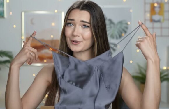 I spent $600 on the Kardashians' used clothes – Kourtney’s came with her hair stuck to it & Kim’s was too big on my hips | The Sun