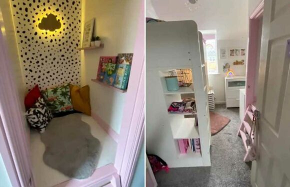 I transformed my daughter's boring box room into an amazing space for under £100 | The Sun