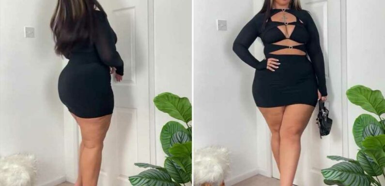 I’m plus size and have found the perfect cut-out dress for nights out – it shows off my body and it’s £25 | The Sun