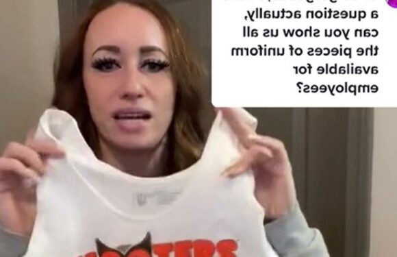 I'm a Hooters girl – I have a huge uniform haul & our strict rules mean there's one day each week we can't wear orange | The Sun