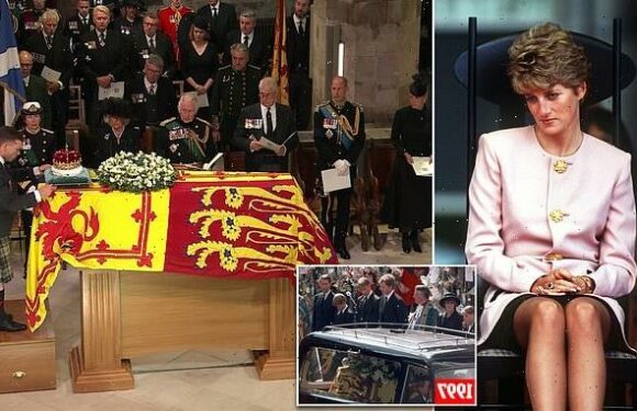 JAN MOIR: 25 years on from Diana, the rituals of royal death remain