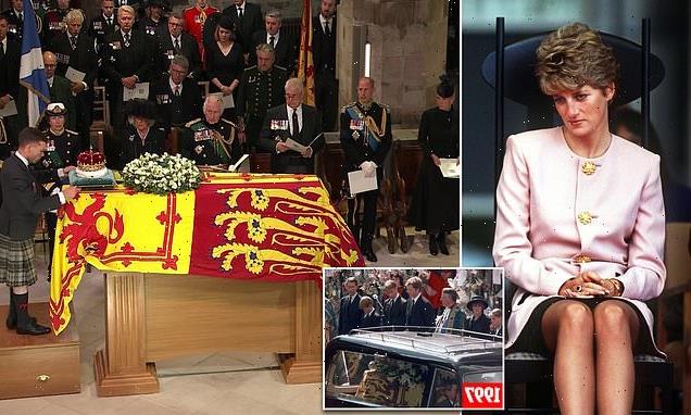 JAN MOIR: 25 years on from Diana, the rituals of royal death remain