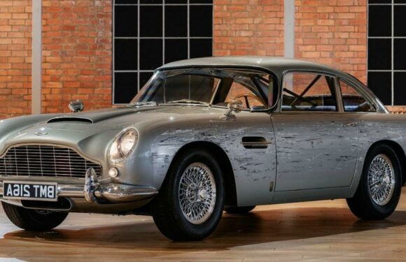 James Bond’s actual Aston Martin from No Time To Die on sale – with machine guns