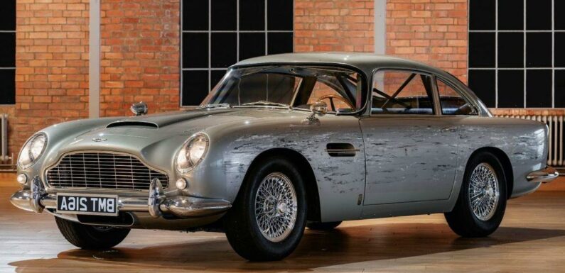 James Bond’s actual Aston Martin from No Time To Die on sale – with machine guns